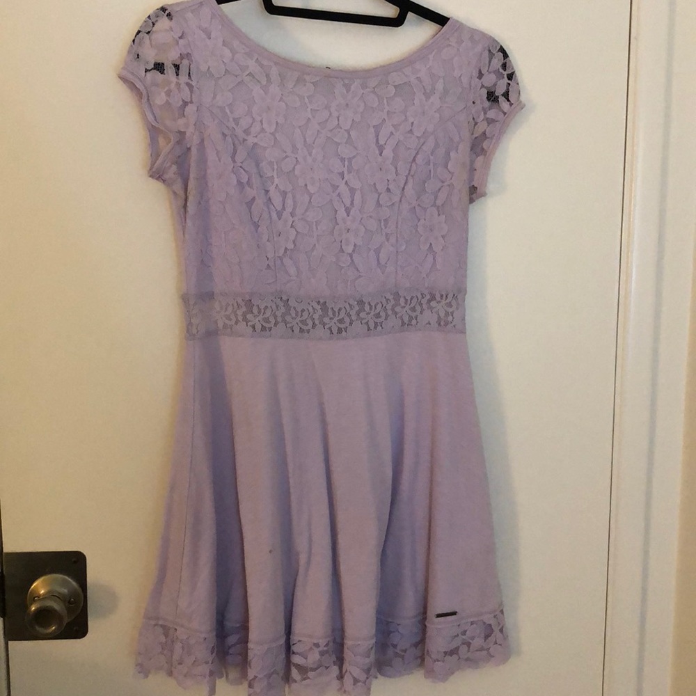abercrombie lilac dress